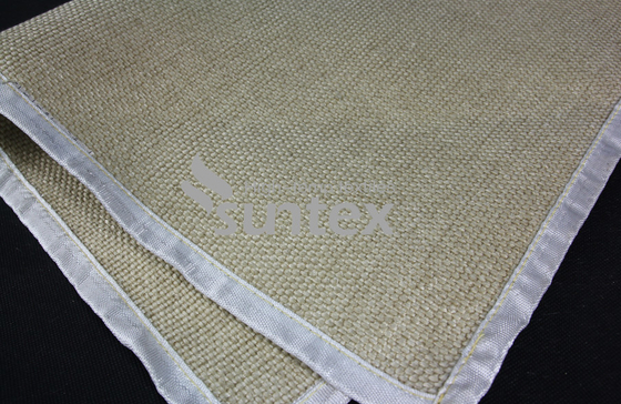 Vermiculite Coated Fiberglass Fabric For Fire Blanket Welding Curtains