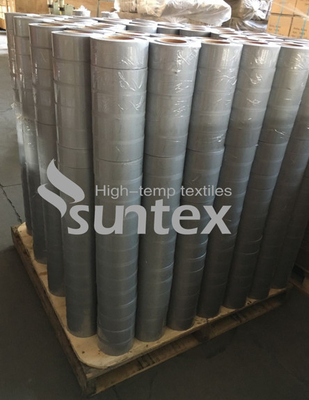 High Temperature Insulation Silicone Coated Fiberglass Fabric For Removable Thermal Insulation Blankets