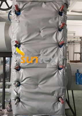 Thermal Insulation Covers Pvc Coated Fiberglass Fabric Cloth