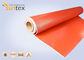 Silicone Rubber Coated Fiberglass Fabric On Single Side For Smoke And Fire Curtain