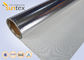 Fire Resistant Aluminum Foil Fiberglass Cloth With Good Hermetic And Weather Resistance