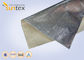 Aluminum Foil Fiberglass Heat Reflective Fabric 0.7mm Removable Insulation Jackets