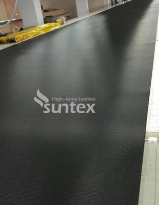 Twill Weave PTFE Coated Fiberglass Fabric For BBQ Fire Protection Blanket