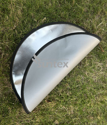 Heat Resistant Non-Stick Reusable PTFE BBQ Grill Mat for Outdoor Cooking and Baking