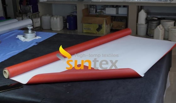 PU Coated Fiberglass Fabric Fireproof Cloth for Camping Tents
