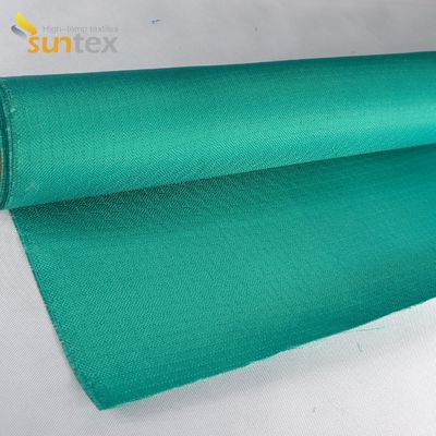 Fire Resistant Fiberglass Fabric with 550 Degree C Temperature Resistance and 16 oz Density Weave-Set Treated for Fire Blankets