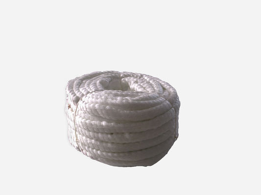 Heat and Chemical Resistant Fiberglass Tape Rope Sleeve with Fire Resistance up to 550C for Hose and Cable Protection
