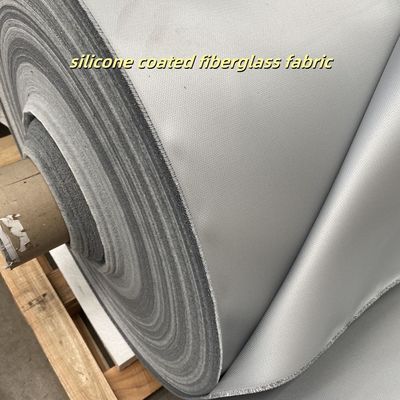 Silicone Coated Fiberglass Fabric E-Glass Fireproof Heat Resistant