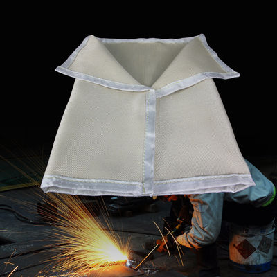 17 Oz 16 Mil 1000°F Heat Resistant Welding Blanket Fireproof Welding Curtain for Sparks and Slag Protection