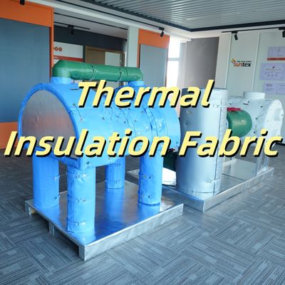 Silicone Rubber Coated Glass Fabric 200-2000g/m² for Thermal Insulation