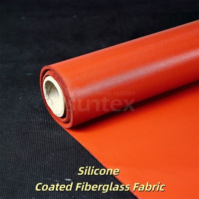 Flexible Weatherproof Water Repellent Silicone Coated Fiberglass Fabric for Thermal Barrier Applications
