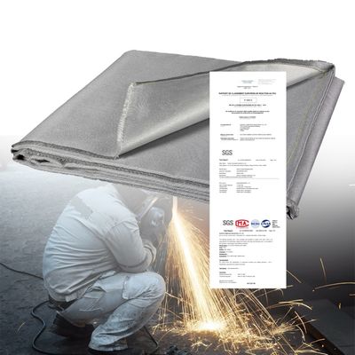 100% Fiberglass Welding Blanket 550°C Heat Resistant Acrylic Coated Fire Blanket for Welding and Fire Protection