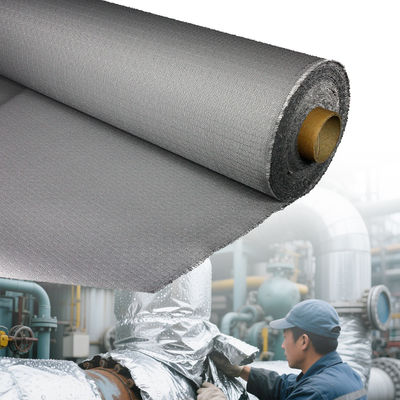 Waterproof PU Coated Fiberglass Fabric 460 g/sqm 0.41 mm for High Temperature Applications
