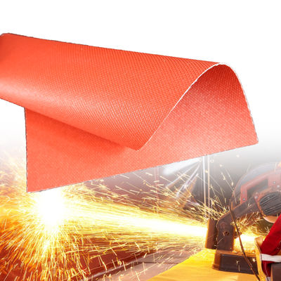 Double-Sided Silicone Coated Fiberglass Fabric with 1 / 1.2 / 1.5 meter Width and 50 m / 100 m Roll Length