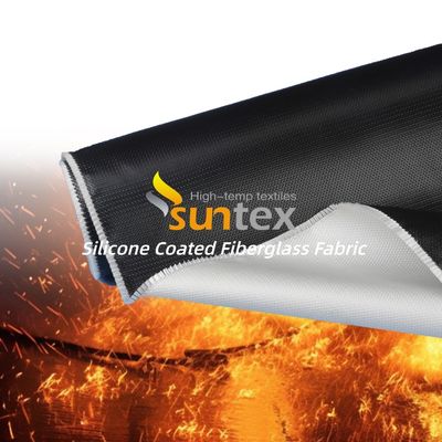 Anti-Corrosive Weatherproof Water Repellent Silicone Coated Fiberglass Fabric Fireproof Welding Blanket