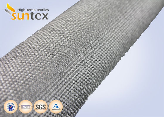 High Temperature Resistant High Silica Fiberglass Fabric Cloth Calcium Silicate Coated Fiberglass High Temperautre Fabric