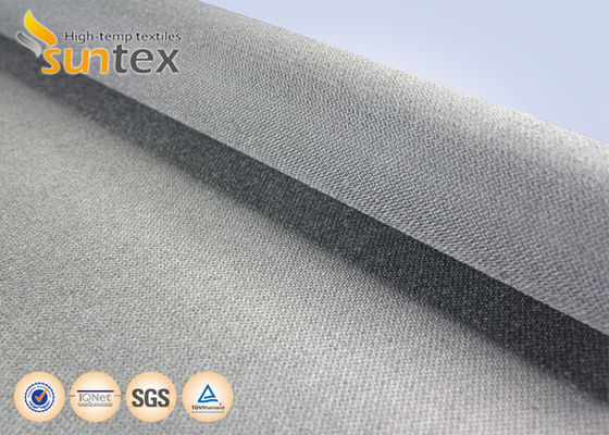 Fireproof Acrylic Coated Fiberglass Fabric with 550 Degree C Temperature Resistance and Easy to Sew and Cut for Welding Blankets
