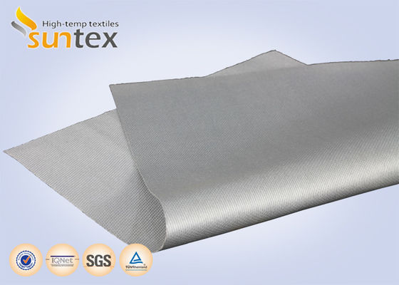 SUNTEX PU Coated Fire Curtain Fabric with 700C Temperature Resistance and Alkali Free Fire Barrier Fabric