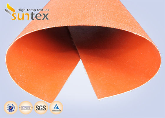 Fireproof Silicone Coated Fiberglass Fabric - High Temperature Resistant