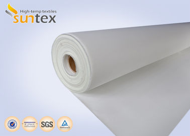 Fire Retardant PU Coated Fiberglass Fabric 460gsm for Air Ducts
