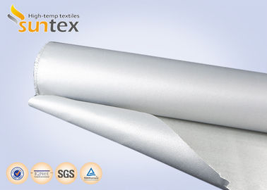 Fire Resistance Waterproof Polyurethane / PU Fiber Glass Cloth For Welding Blanket & More