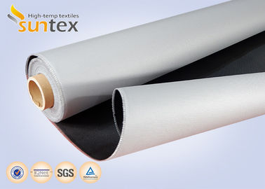 M0 Certified Fire Resistant PU Fiberglass Cloth 460gsm for Heat Protection