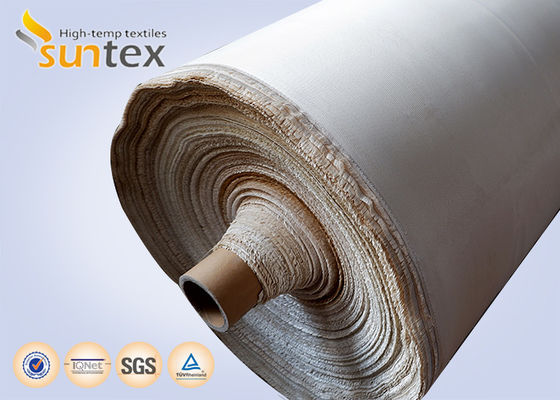 1200℃ High Temperature Resistance Silica Cloth with 18 oz/sqy Unit Weight and Crowfoot Pattern for Fire Retardant Applications