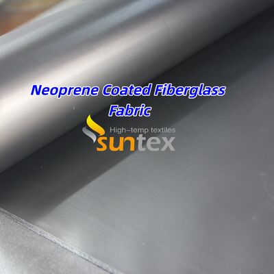 High Temperature Resistance Neoprene Coated Fiberglass Fabric for Chemical Resistant Flame Retardant Fire Blanket