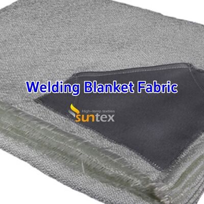 Heat Resistant Fiberglass Welding Blanket up to 1000°F with Acrylic Coating and Customizable Sizes