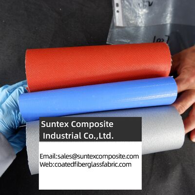Flame Retardant and Heat Insulating High Temperature Resistance Silicone Coated Fiberglass Fabric and Fiberglass Cloth