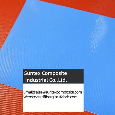 Fireproof Heat-Resistant Silicone Coated Fiberglass Fabric with 550°C Temperature Resistance