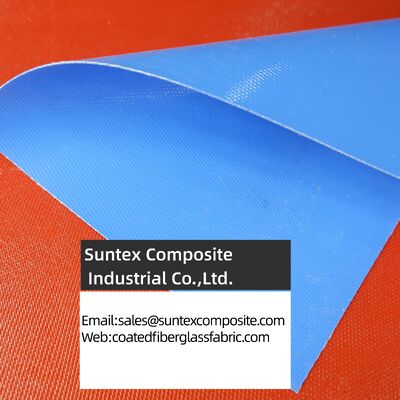 Fire Prevention High Temperature Resistance Silicone Coated Fiberglass Fabric with Corrosion Resistance