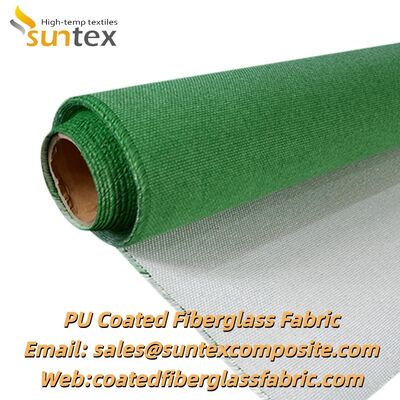 High Temperature Resistance Fireproof PU Coated Fiberglass Fabric Welding Blanket Abrasion Resistant