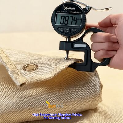 Heavy Duty Fiberglass Welding Blanket - 550°C Heat Resistant, Acrylic Coated Fire Blanket in Customizable Sizes