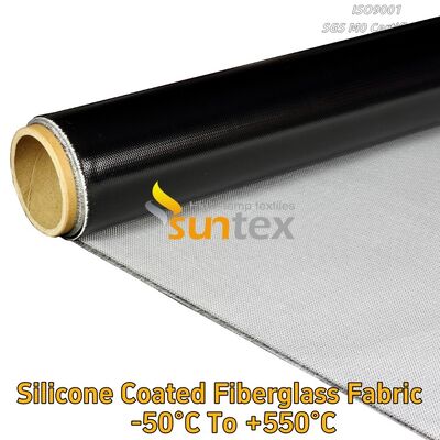 Low Price Wholesale Silicone Coated Fabric High Temperature Resistant Fireproof Fiberglass Cloth