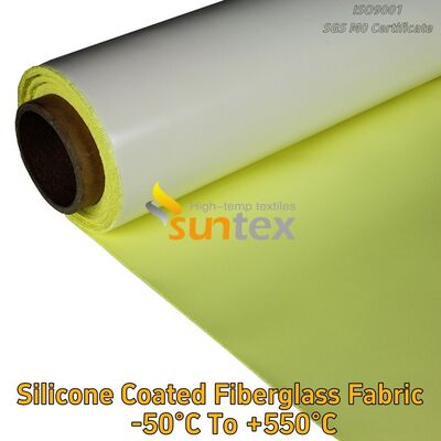 Low Price Wholesale Silicone Coated Fabric High Temperature Resistant Fireproof Fiberglass Cloth