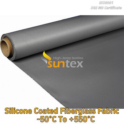 Low Price Wholesale Silicone Coated Fabric High Temperature Resistant Fireproof Fiberglass Cloth