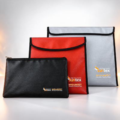 Fiberglass Fire Resistant Bag for Documents,  
Ideal for home, office or travel, The Fire Bag stands up against basic fire and water