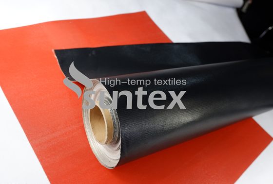 Συνήθειας ντυμένα PTFE υφάσματα κατασκευαστών υφασμάτων φίμπεργκλας μεγέθους ντυμένα PTFE