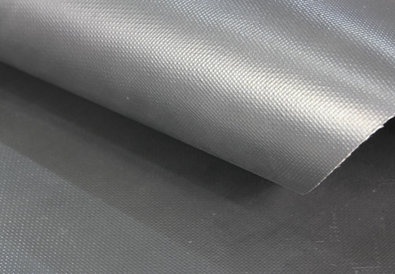 0.8mm, ύφασμα υφάσματος γυαλιού σιλικόνης θερμικής μόνωσης 1.5mm υψηλής θερμοκρασίας για τις γενικές κουρτίνες πυρκαγιάς προστασίας συγκόλλησης