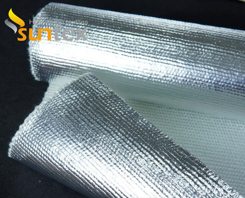 Φύλλο αλουμινίου Laminated Θερμοανακλαστικό Fiberglass για Θερμομόνωση