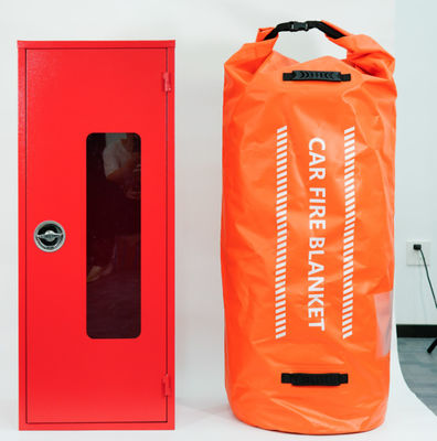 Gray EV Car Fire Blanket with 550℃/1000℃ Thermal Resistance for Oxygen Deprivation Fire Control