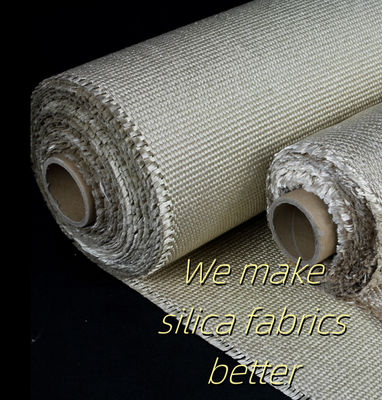 Fiberglass Manufacture Silica Coated Cloth Fabric Fiber Glass Material