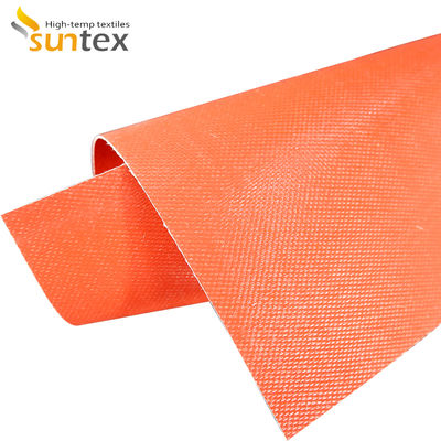 1. Heat-Resistant E-Glass Silicone-Coated Fiberglass Fabric (850g/m²)