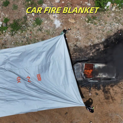 Πυράντοχο κάλυμμα πυρκαγιάς EV Car 550℃/1000℃ Ανθεκτικό Γκρι
