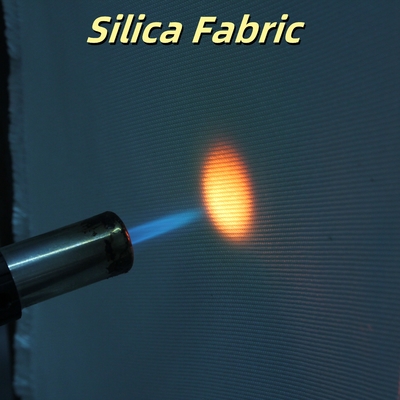 Υφάσματα από γυαλί με επίστρωση πυριτίου από βερμικουλίτη 1200°C ανθεκτικά στη θερμότητα