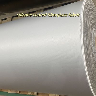 Silicone Coated Fiberglass Fabric Heat Resistant Fireproof Cloth