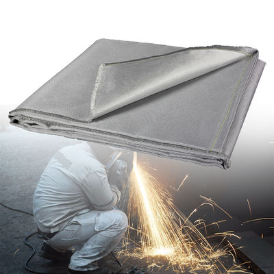17 Oz 1000°F Fire Resistance Welding Blanket with 16 Mil Thickness for High Temp Grinding Sparks