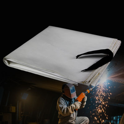 1m x 1m Fiberglass Welding Blanket Fireproof 550C Heat Resistant