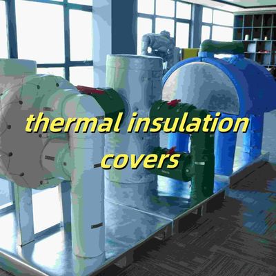 Custom Thermal Insulation Jacket 1000°C Resistance 25-100mm Thick